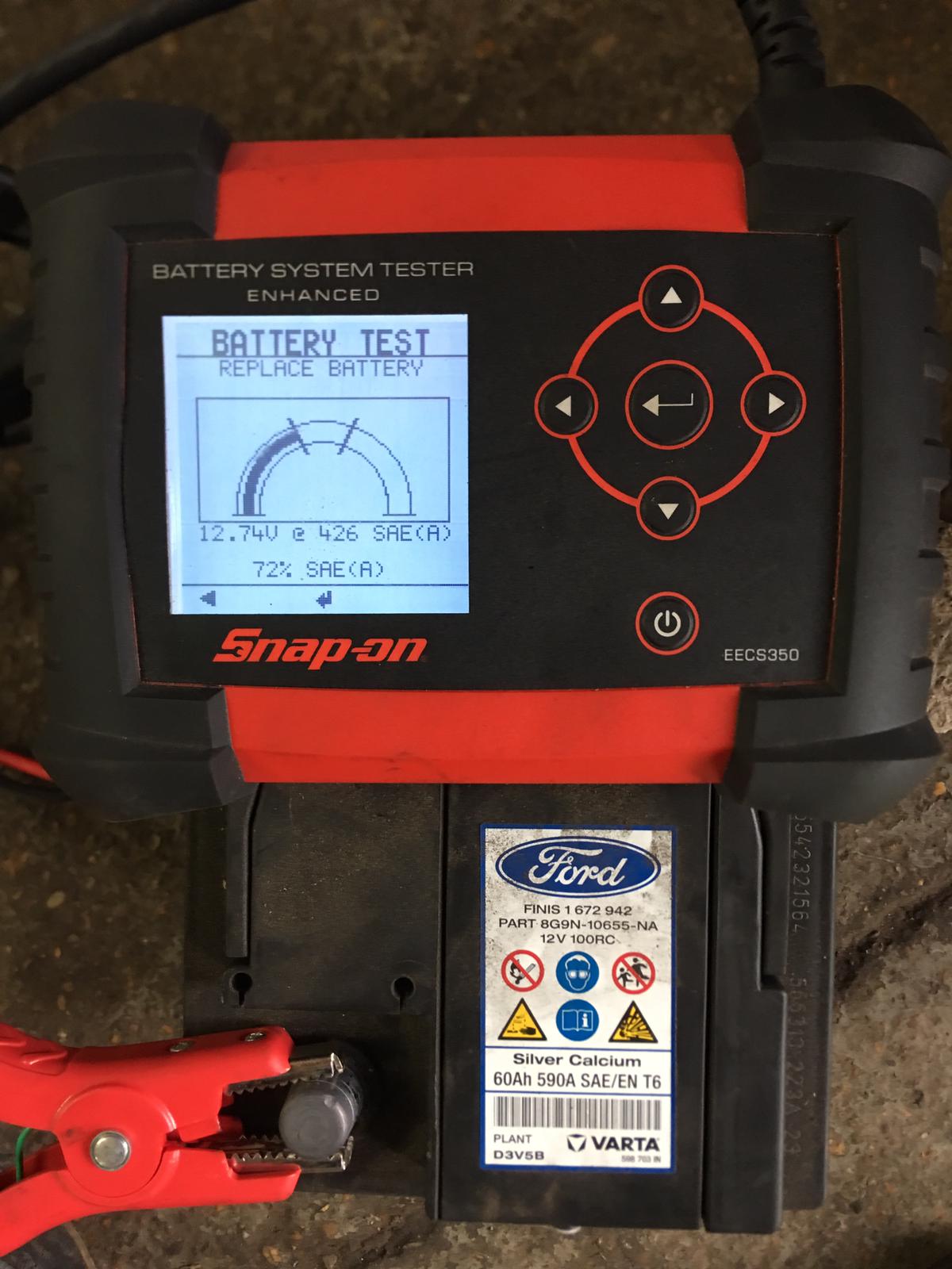 6, 8, 12 V Enhanced Battery System Tester, EECS350